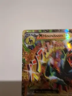 Pokemon TCG M Mega Houndoom EX Breakthrough 22/162 Full Art Holo Rare 2015 - Image 4