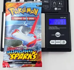 Pokemon TCG SURGING SPARKS BOOSTER 10 PACK LOT Factory Sealed Heavy Weighed - Image 3