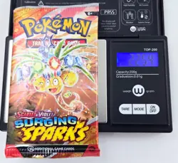 Pokemon TCG SURGING SPARKS BOOSTER 10 PACK LOT Factory Sealed Heavy Weighed - Image 5