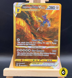 POKEMON - ORIGIN FORME DIALGA VSTAR SCRET RARE GG68/GG70 - Crown Zenith - ENG NM - Image 1