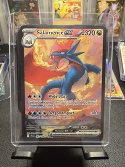 Pokemon TCG Salamence EX 187/159 SpecialIllustration Rare Journey Together - Image 1