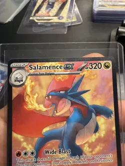 Pokemon TCG Salamence EX 187/159 SpecialIllustration Rare Journey Together - Image 5