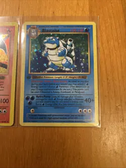Pokemon Set of 3 Charizard, Blastoise, Veusaur Holo Custom Fan Art Gift Display - Image 4