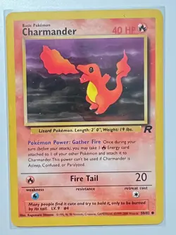 Pokemon TCG Charmander Team Rocket 50/82 - Image 1