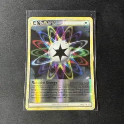 Rainbow Energy 104/123 Pokemon 2006 HeartGold & SoulSilver LP - Image 1