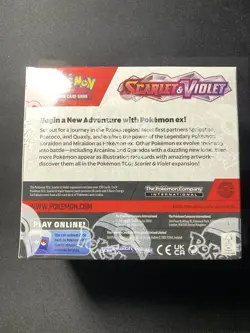Scarlet and Violet Base Set Pokemon Booster Box Factory Sealed - Image 2