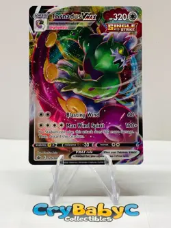 Pokemon Tornadus VMAX 125/198 Chilling Reign Sword & Shield ULTRA RARE - Image 1