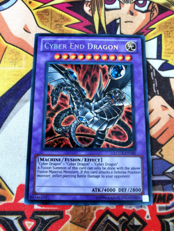 Cyber End Dragon lcgx-en182 Unltd Ed (NM+) Secret Rare Yu-Gi-Oh! - Image 1