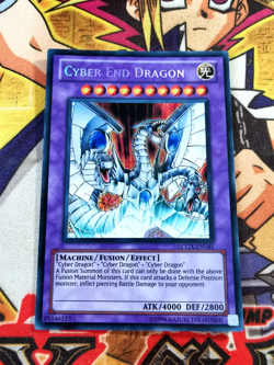 Cyber End Dragon lcgx-en181 Unltd Ed (NM+) Secret Rare Yu-Gi-Oh! - Image 1