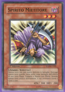 SPIRITO MIETITORE (Spirit Reaper) • Comune • SDZW IT009 • 1Ed • Yugioh ANDYCARDS - Image 1