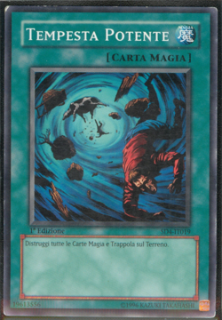 TEMPESTA POTENTE • (Heavy Storm) • Comune • SD4 IT019 • 1Ed • Yugioh! ANDYCARDS - Image 1