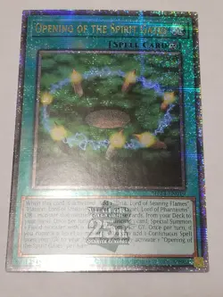 YuGiOh! Opening of the Spirit Gates MP24-EN019 Quarter Century Rare 1st Edition - Image 1