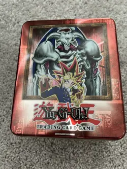 Yu-Gi-Oh! 2002 Collector's Tin Yami Yugi & Summoned Skull - Empty Tin Only - Image 1