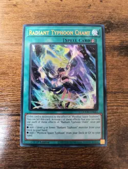 Radiant Typhoon Chant DOOD-EN061 Ultra Rare Doom of Dimensions Yugioh TCG NM - Image 1