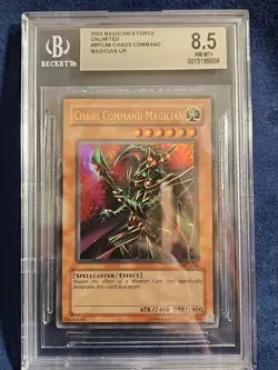 Yugioh: Chaos Command Magician - MFC-068 - Ultra Rare - Unlimited Bgs 8.5 - Image 1