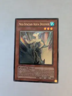Yugioh Neo-Spacian Aqua Dolphin POTD-EN003 Ultimate Rare 1st Edition NM - Image 1
