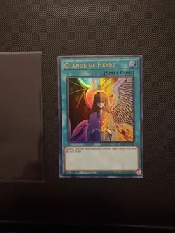 Yu-Gi-Oh! TCG Change of Heart Metal Raiders MRD-EN060 Unlimited Ultra Rare - Image 1