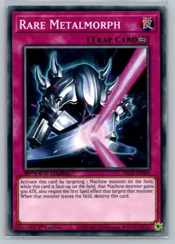 2020 Yu-Gi-OH! 1st Edition Rare Metalmorph SBCB-EN080 - Image 1