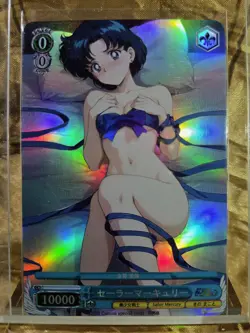 SAILOR MERCURY Waifu Goddess Card CUSTOM MADE - Image 1