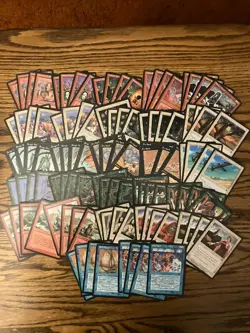 Mtg Homelands Lot x100 - Magic the Gathering Mtg Cards Homelands Edition - Image 1