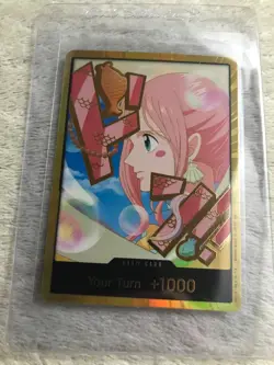 One Piece TCG - PRB-02 The Best English - DON!! Card (Shirahoshi) (Gold) - Image 2
