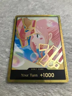 One Piece TCG - PRB-02 The Best English - DON!! Card (Shirahoshi) (Gold) - Image 3