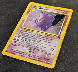 Gengar 5/62 Fossil Holo Pokemon Card Illus.Keiji Kinebuchi Very Good Condition - Image 4