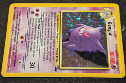 Gengar 5/62 Fossil Holo Pokemon Card Illus.Keiji Kinebuchi Very Good Condition - Image 5