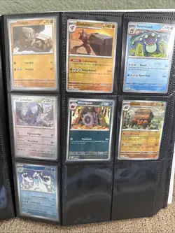 Pokemon Master Ball Pattern Lot of 7 White Flare Black Bolt Pokemon Card Game NM - Image 1