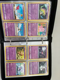 Pokemon Binder Collection. 115 cards in AINIAILU Binder with extra pages. - Image 5