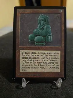 Jade Statue - Beta Edition Regular Magic The Gathering MTG Card - Image 1