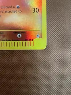 Growlithe 51/147 Reverse Holo Rare Aquapolis Pokemon Card LP-NM E-Series - Image 5