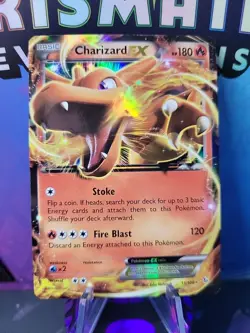 Charizard EX 11/106 Pokemon Card Flashfire XY Ultra Rare - Image 1