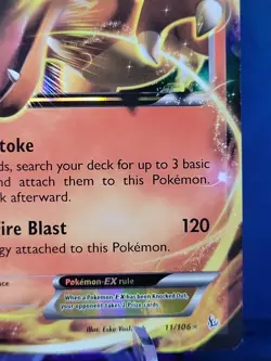 Charizard EX 11/106 Pokemon Card Flashfire XY Ultra Rare - Image 4