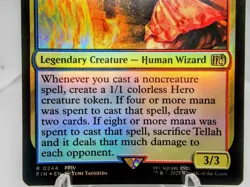 Tellah Great Sage trading card foil rare magic the gathering final fantasy mint - Image 3