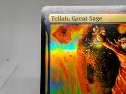 Tellah Great Sage trading card foil rare magic the gathering final fantasy mint - Image 4