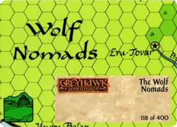Spellfire Master the Magic Greyhawk Adventures The Wolf Nomads Card - Image 1
