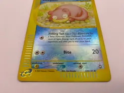 Pokemon Card - Reverse-Holo Slowpoke 108/147 Aquapolis *MP* e-Card Common - Image 2