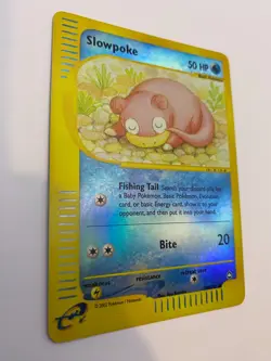 Pokemon Card - Reverse-Holo Slowpoke 108/147 Aquapolis *MP* e-Card Common - Image 4