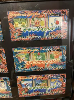Vintage Pokemon Japanese Southern Islands Complete Set of 18 Cards 6 Sets Sealed - Image 3