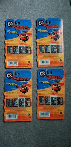 4 Packs, 2001 RUMBLE ROBOTS POWER CARDS BOOSTER PACK, NEW SEALED, 11 cards ea. - Image 2