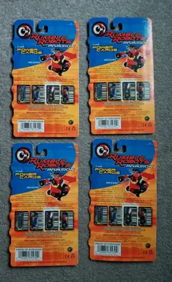4 Packs, 2001 RUMBLE ROBOTS POWER CARDS BOOSTER PACK, NEW SEALED, 11 cards ea. - Image 3