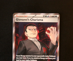 Pokemon Card TCG - Giovanni's Charisma 197/165 - S&V 151 - Ultra Rare - NM ⭐ - Image 2