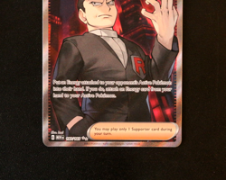 Pokemon Card TCG - Giovanni's Charisma 197/165 - S&V 151 - Ultra Rare - NM ⭐ - Image 3