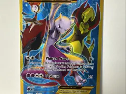 Pokemon TCG Mewtwo EX Full Art Holo Card 163/162 Secret Rare NM Near Mint -Minty - Image 4