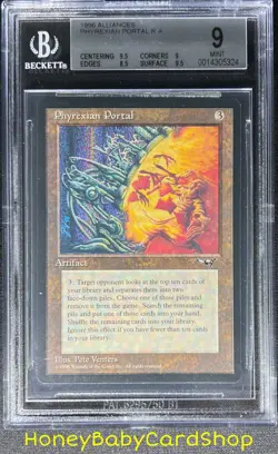 MTG Alliances 1996 Phyrexian Portal BGS 9.0 MINT Silver Age Iconic Staple - Image 1