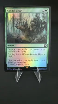 NM Foil Airship Crash, MTG, Final Fantasy, Magic the Gathering, 171 - Image 1