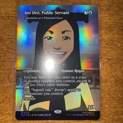 Joo Dee , Public Servant Borderless FOIL Avatar MTG M #18 - Image 1