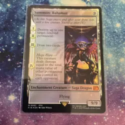 Summon: Bahamut (FOIL) x1 - MTG Final Fantasy FIN #1 - Image 1