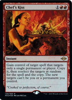 MTG FOIL Chef's Kiss - Modern Horizons 2 - Image 1